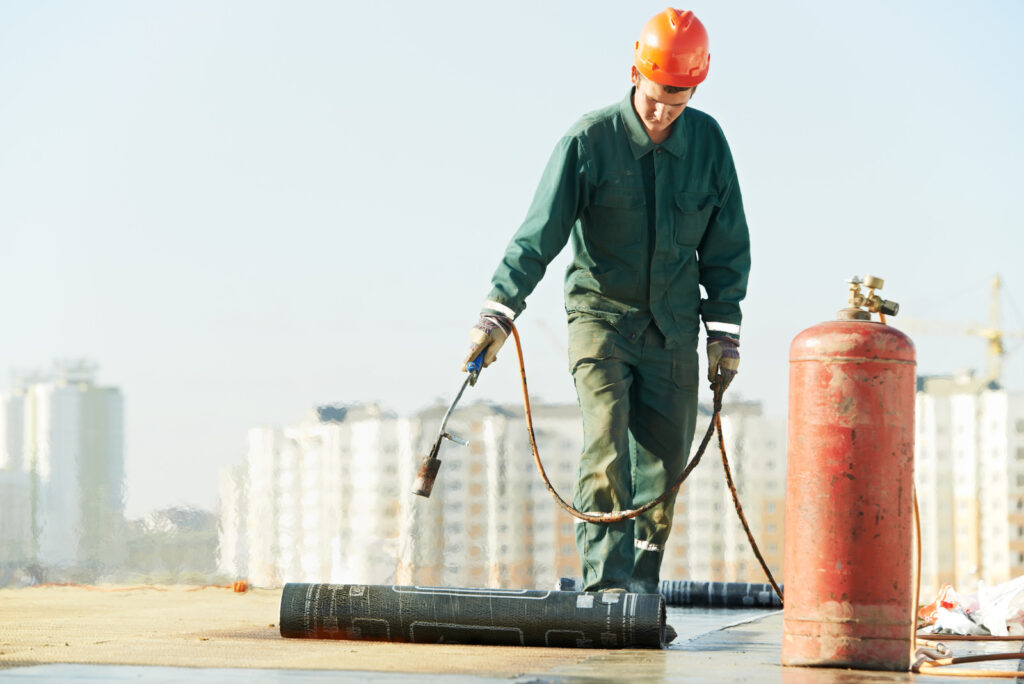 Flat roof repair in Vancouver