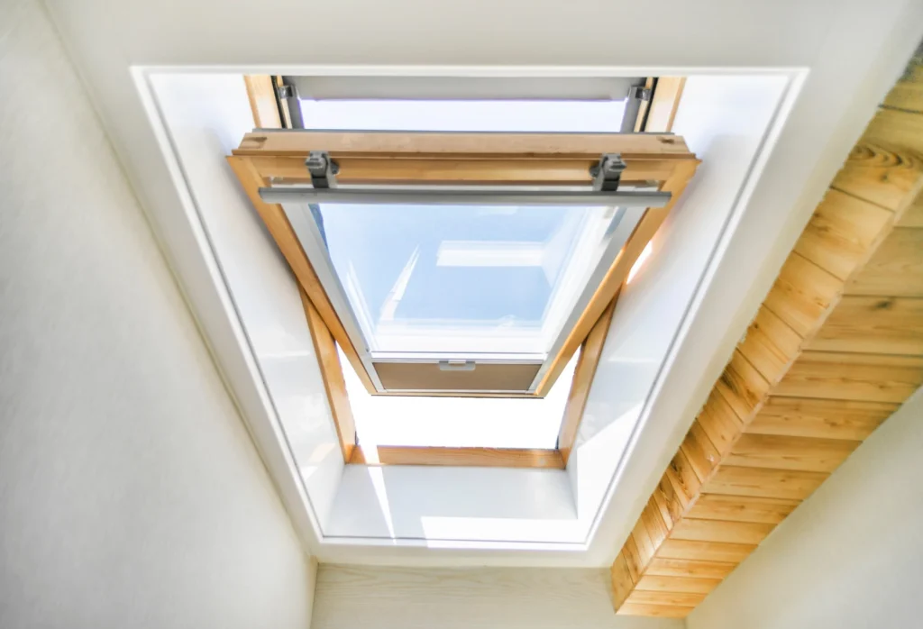 Skylight installation Vancouver bringing natural light into a modern home interior