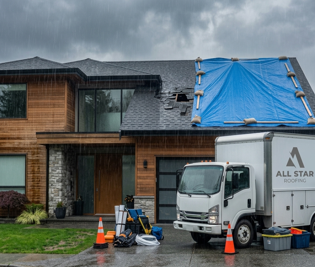 Emergency Roofing Vancouver for fast roof leak and storm damage repair